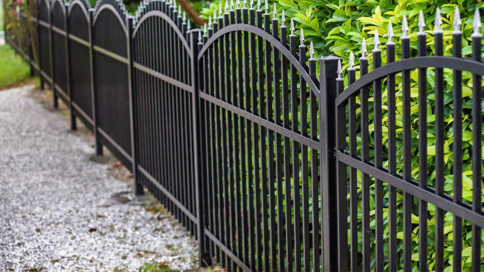 Steel Fence glenview il chicago commercial fencing