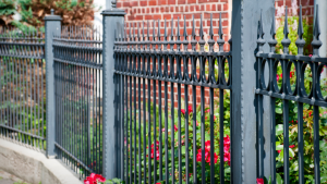 Steel Fence highland park il chicago commercial fencing