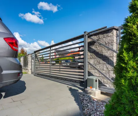 steel fence westchester il chicago commercial fencing