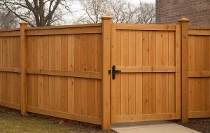 Integration of Gates and Accessories in Wood Fences
