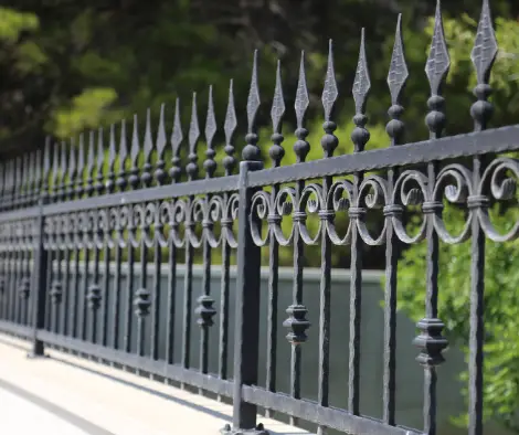 wood fence brickyard il chicago commercial fencing.webp