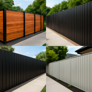 Contemporary Look with Minimalist Fences