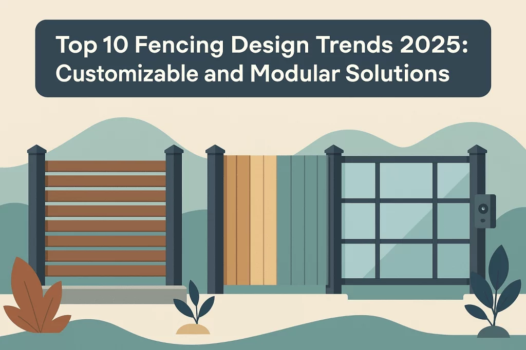 Top 10 Fencing Design Trends 2025