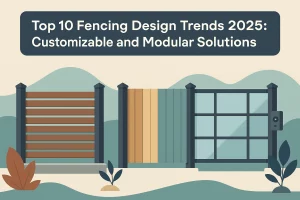 Top 10 Fencing Design Trends 2025