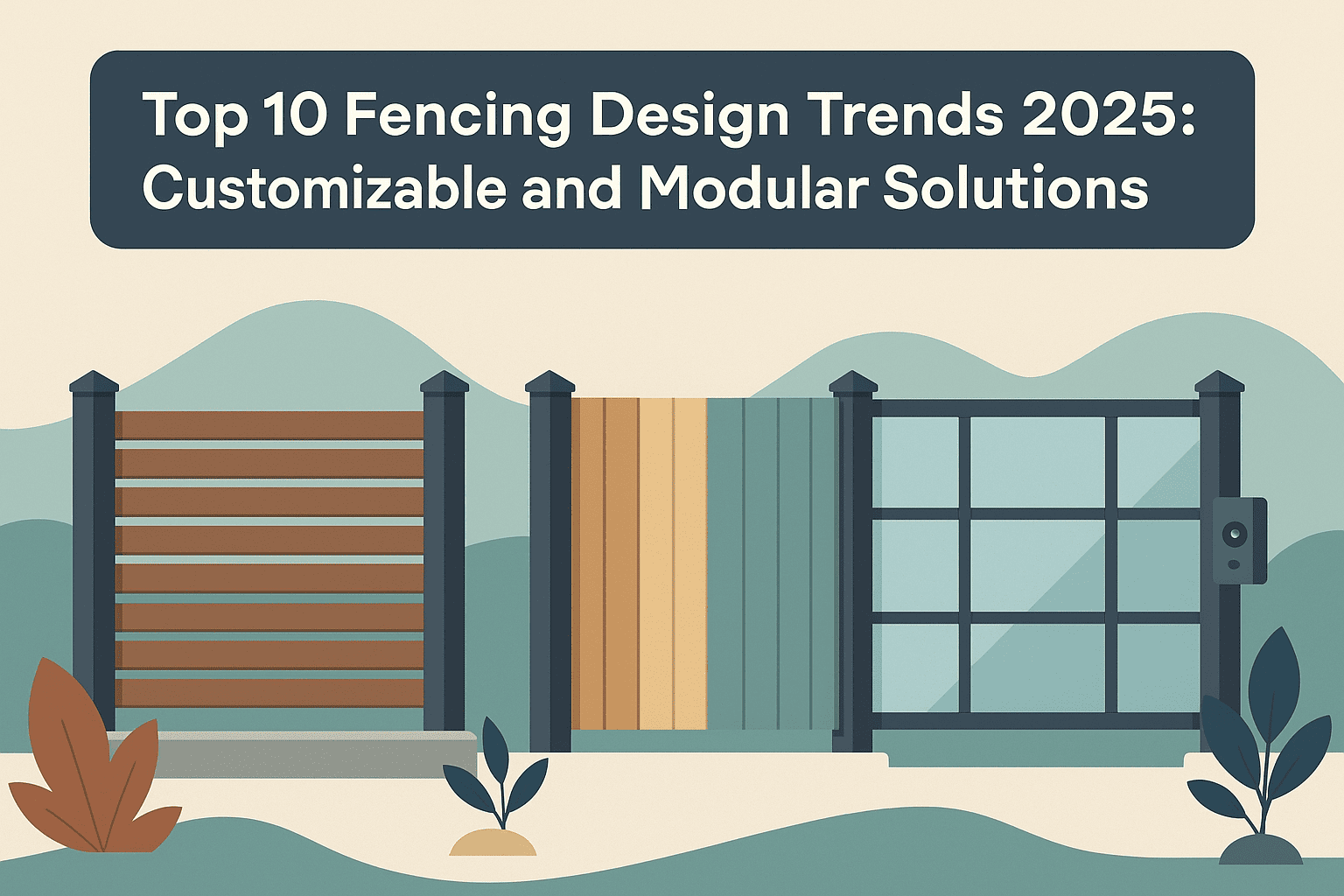 Top 10 Fencing Design Trends 2025