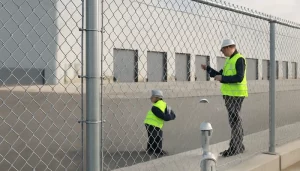 chain link fence specifications for distribution centers that insurers actually ask about