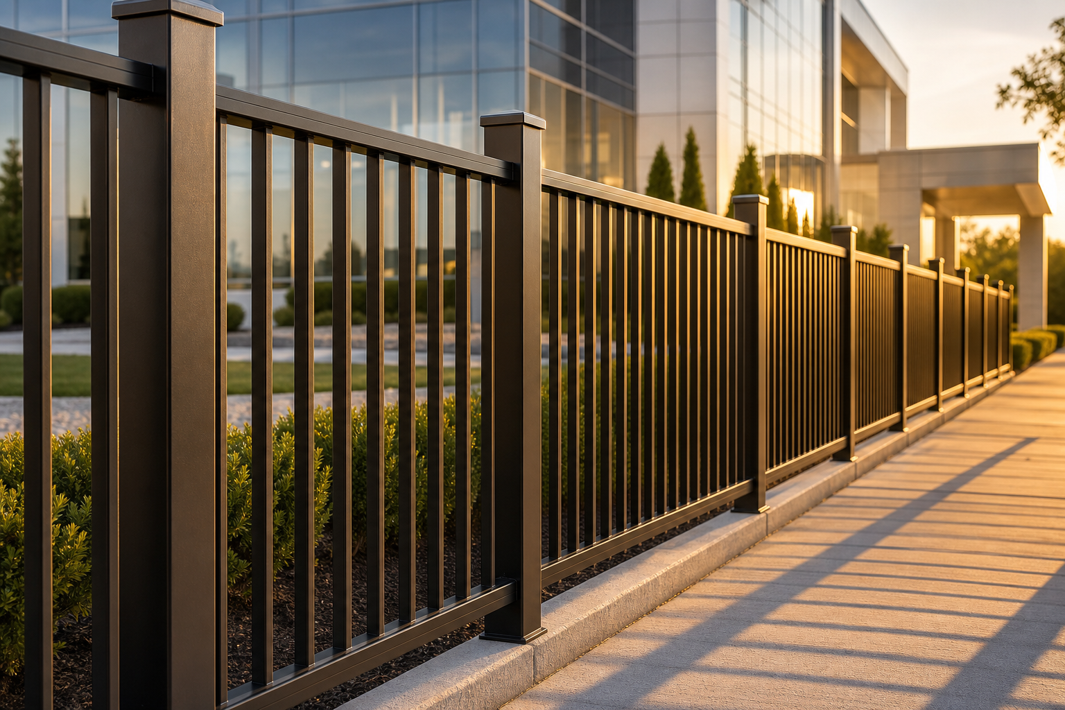 Aluminum Fence Installation