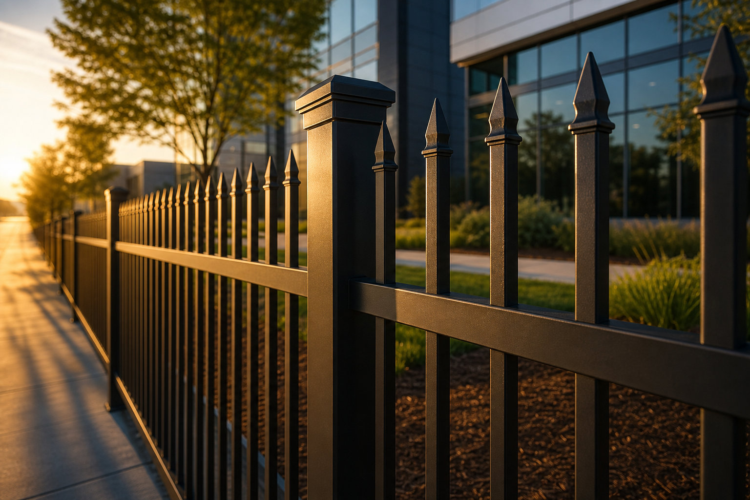 Aluminum Fence Installation