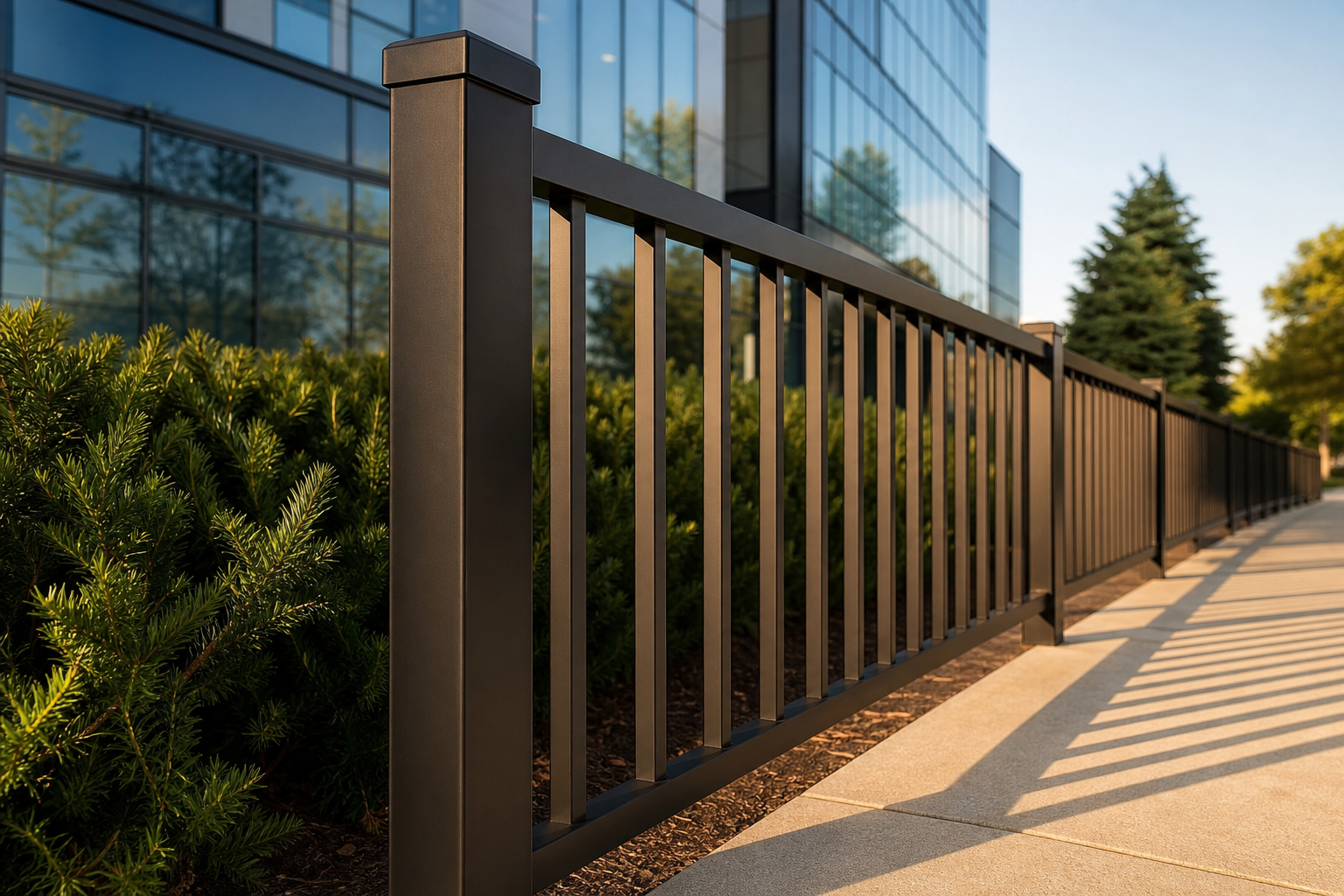 Aluminum Fence Installation