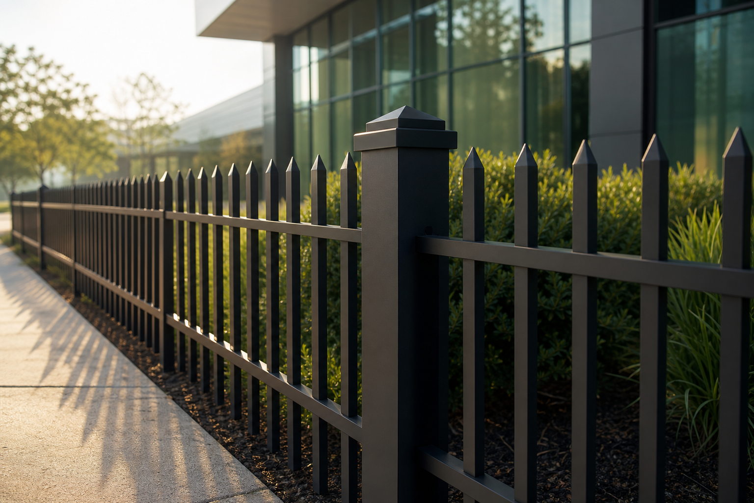 Aluminum Fence Installation