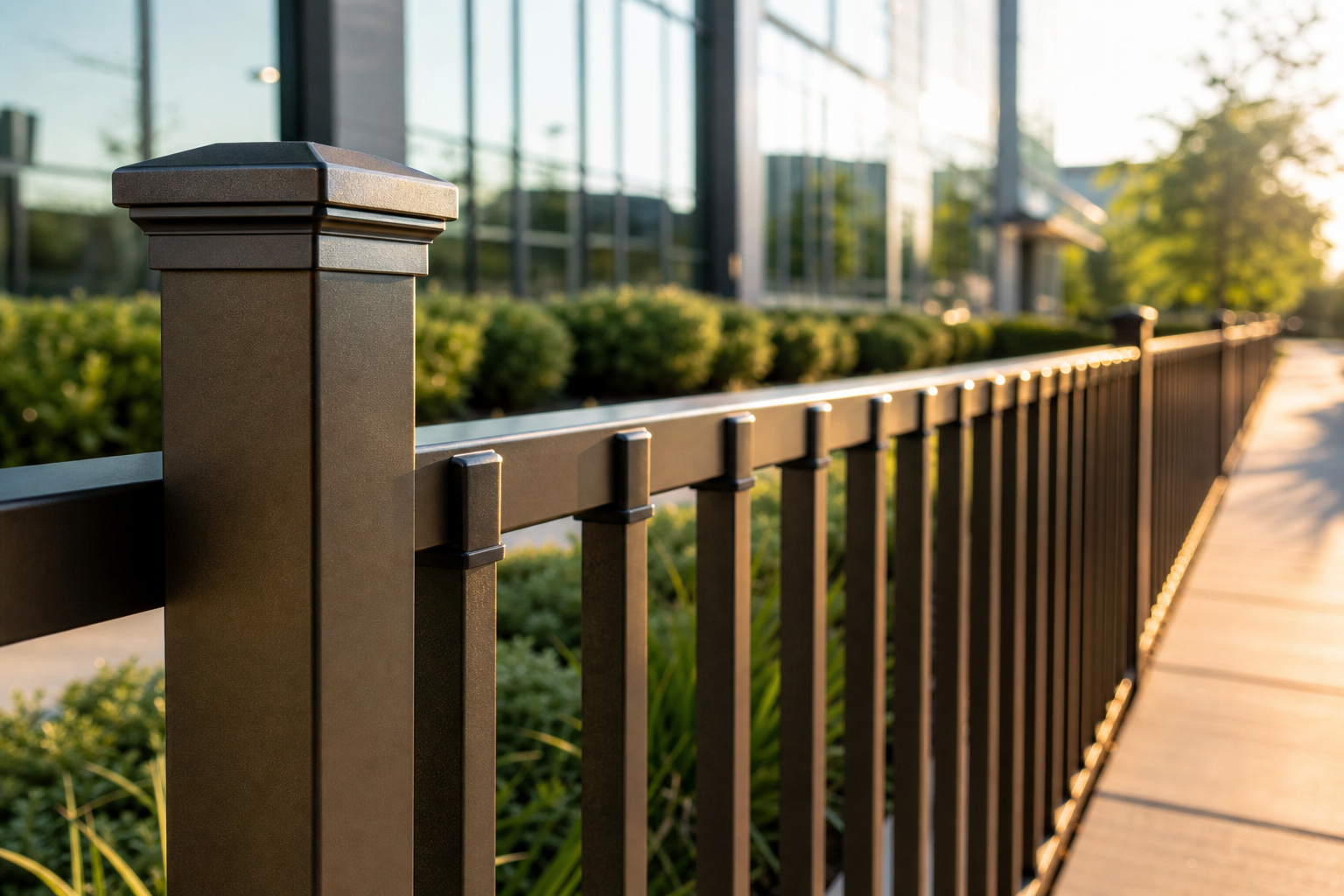 Aluminum Fence Installation