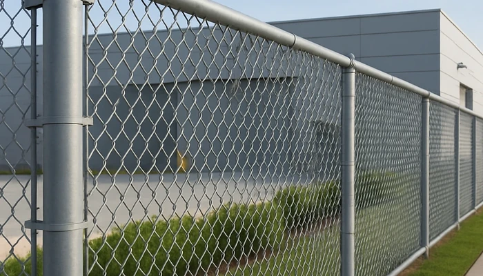 when barbed wire is not allowed code friendly security upgrades for commercial chain link in chicago