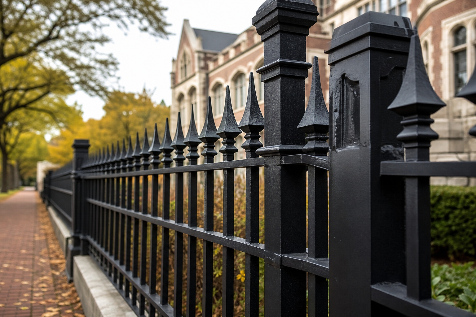 Wrought Iron Fence