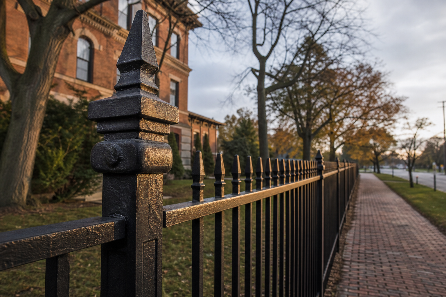 Wrought Iron Fence