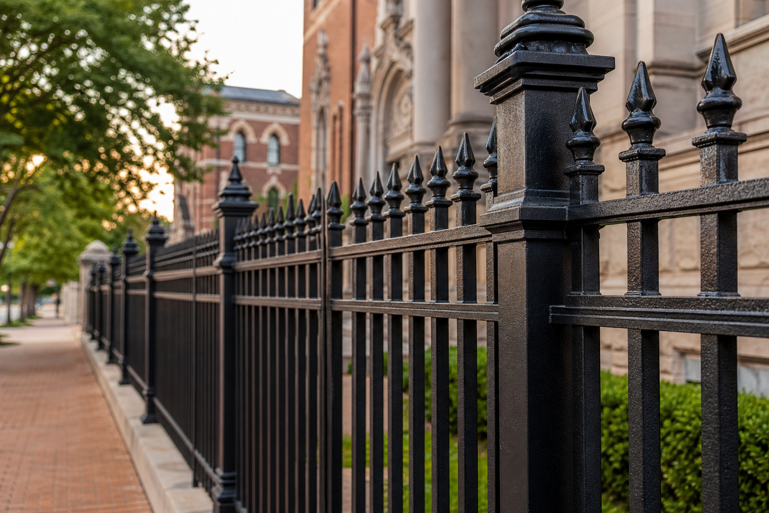 Wrought Iron Fence