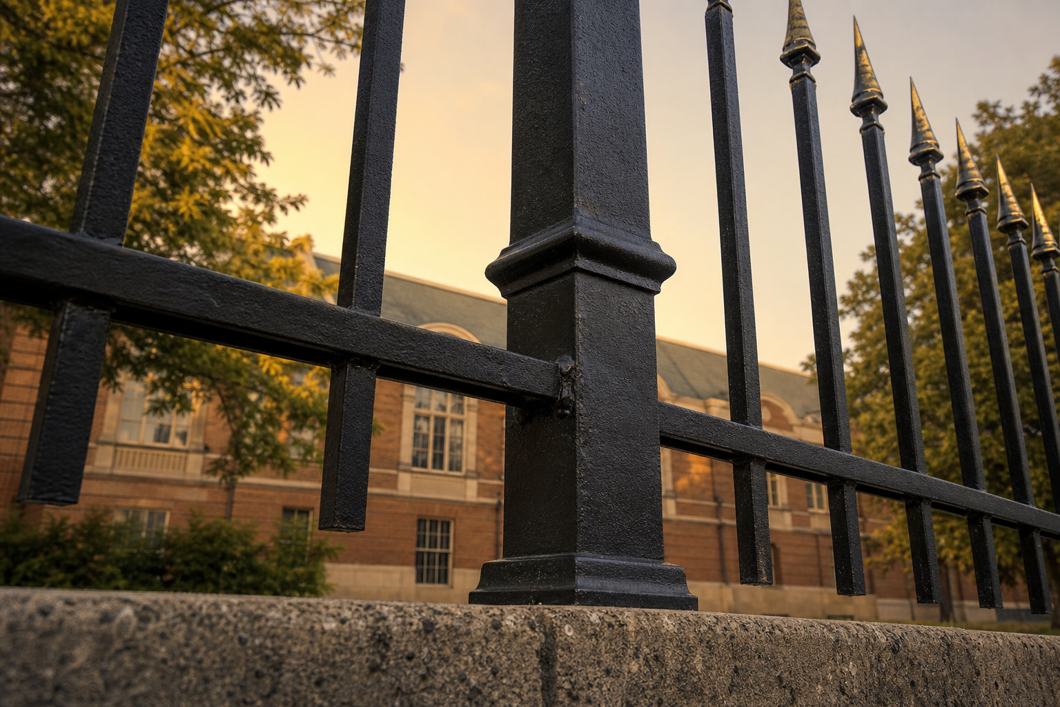 Wrought Iron Fence