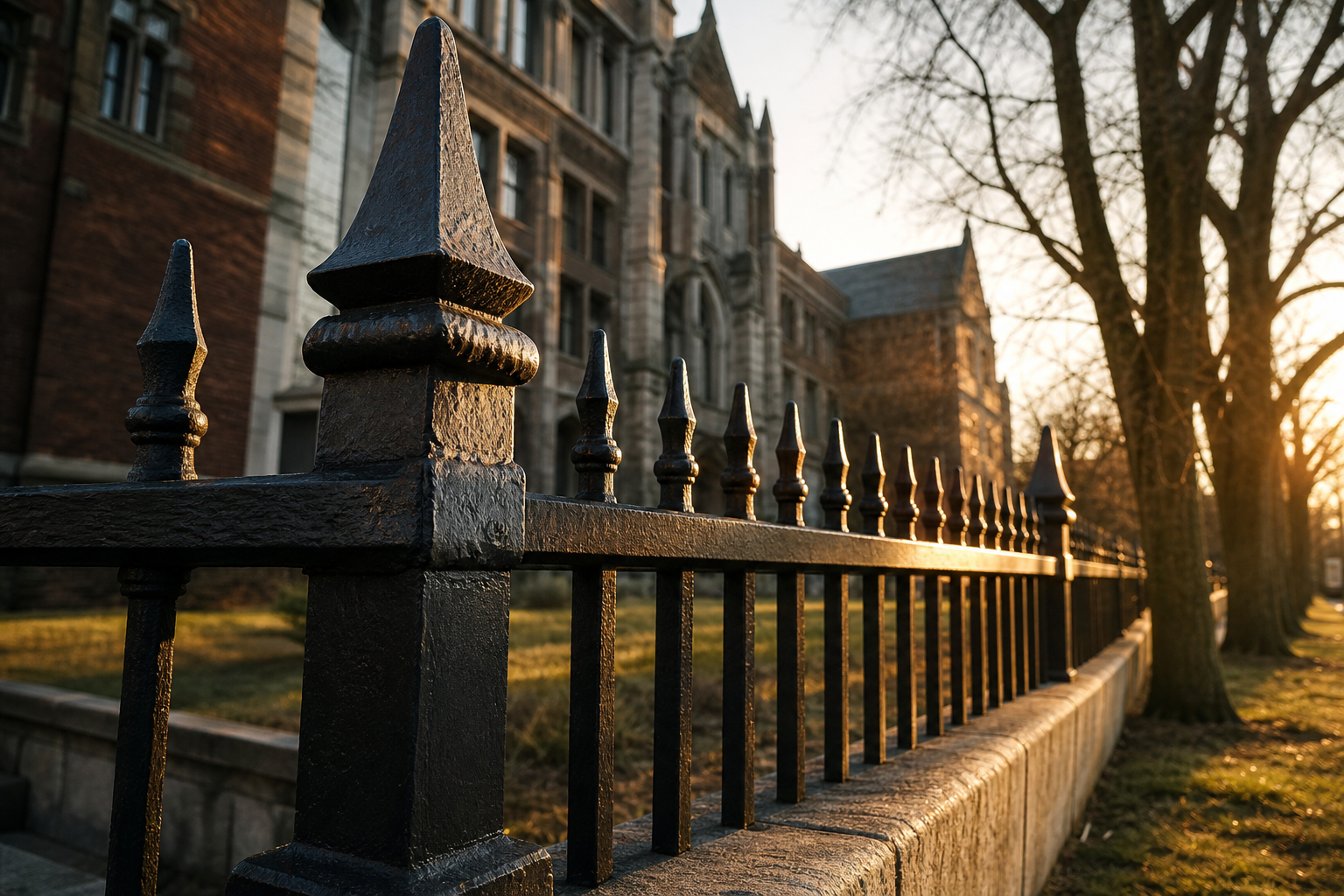 Wrought Iron Fence