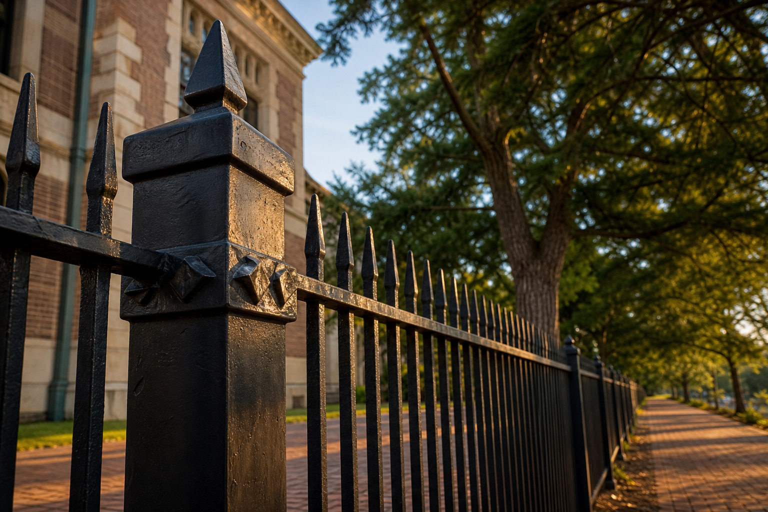 Wrought Iron Fence