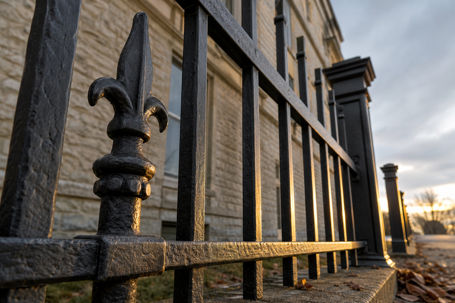 Wrought Iron Fence