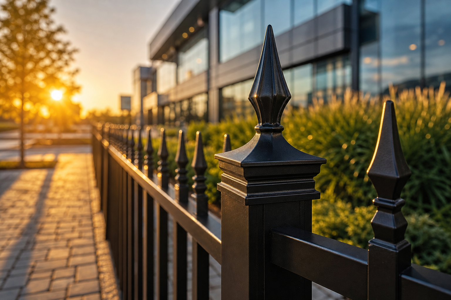 Aluminum Fence Installation