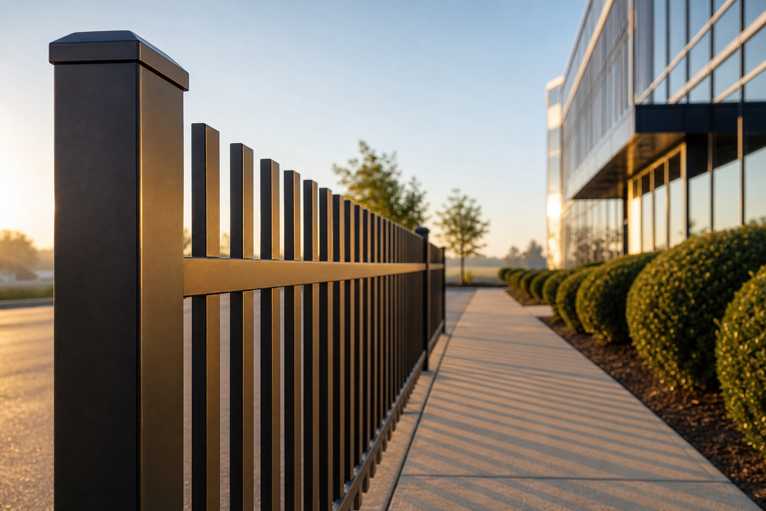 Aluminum Fence Installation