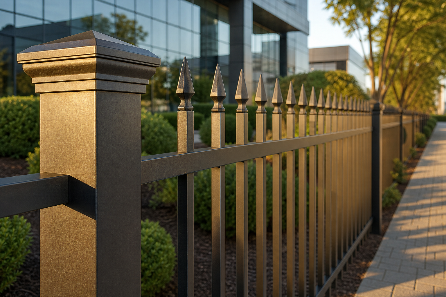 Aluminum Fence Installation