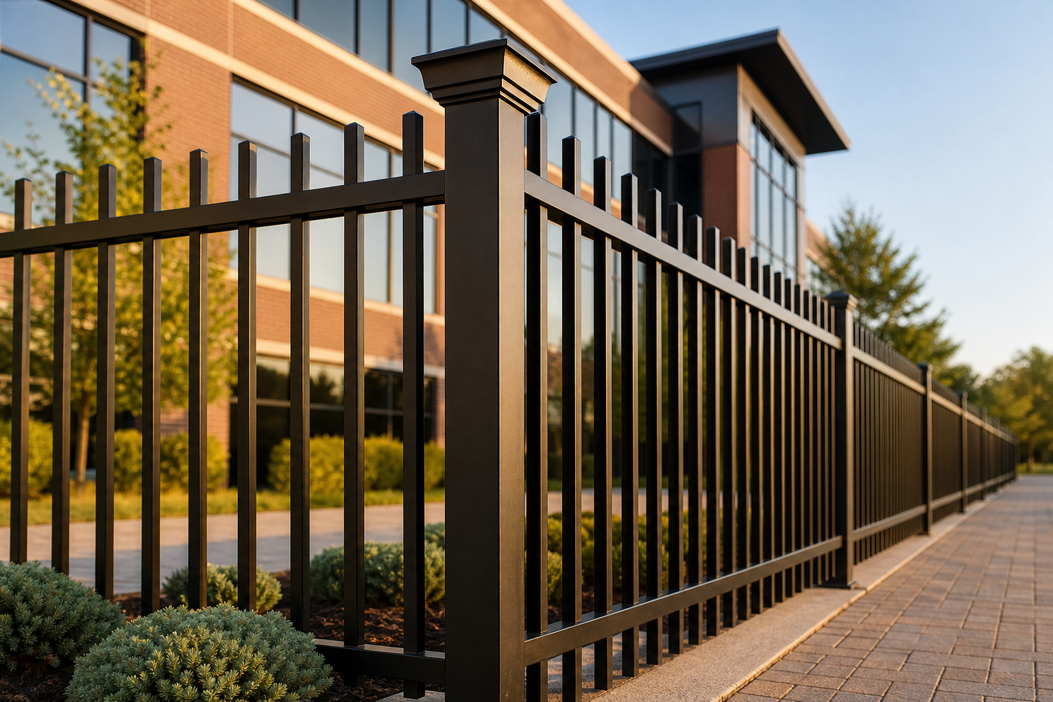 Aluminum Fence Installation
