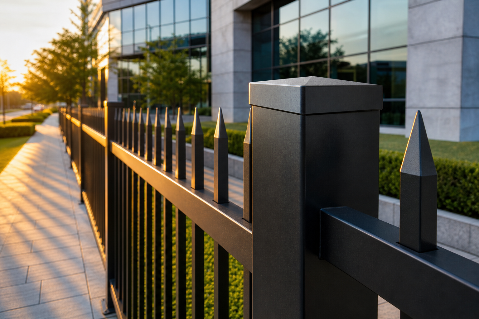 Aluminum Fence Installation