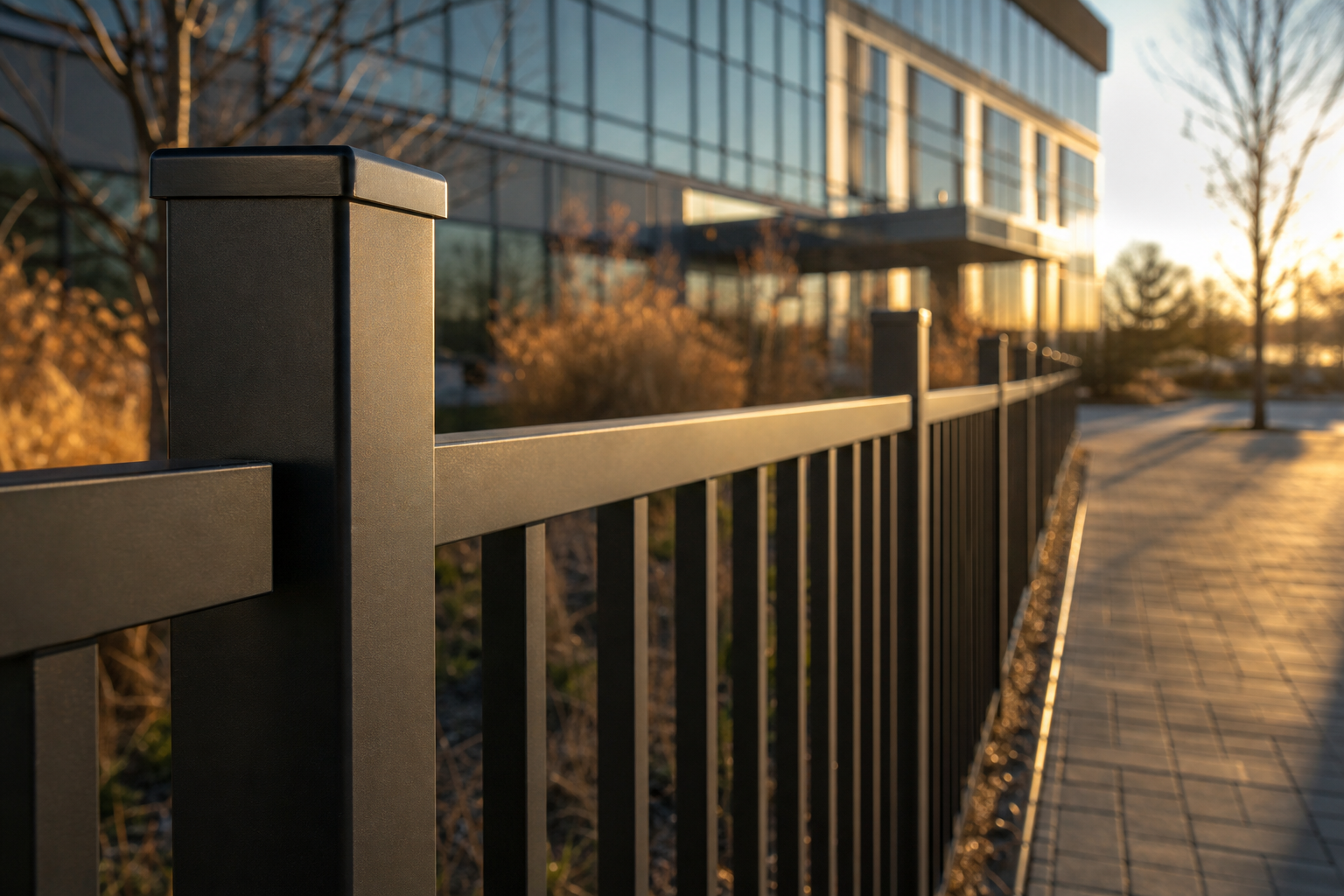 Aluminum Fence Installation