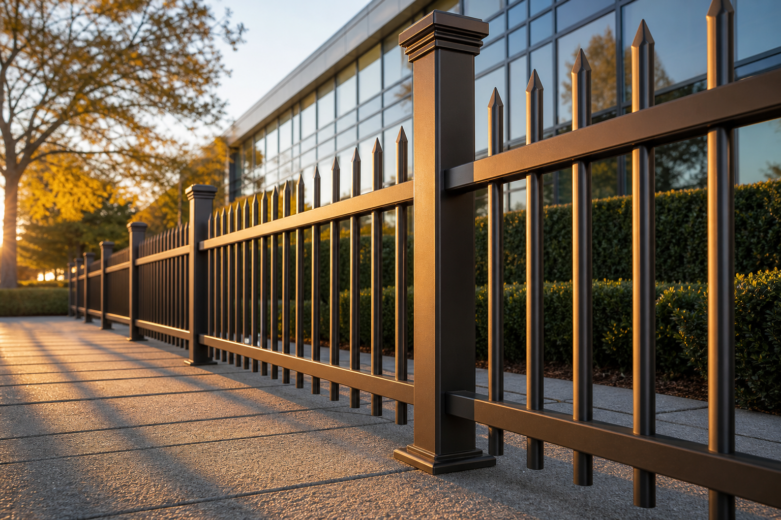 Aluminum Fence Installation