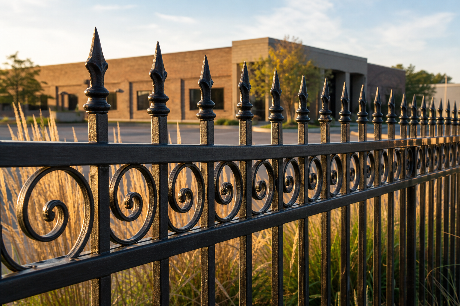 Wrought Iron Fence in Frankfort, IL
