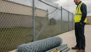 repair or replace a storm damaged commercial fence the insurance ready decision