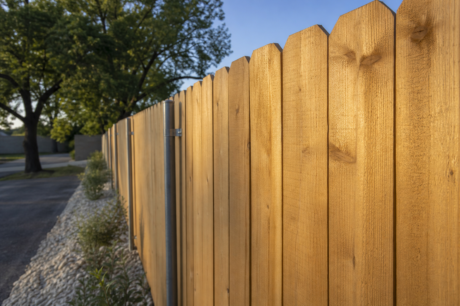 Wood Fence in Frankfort, IL