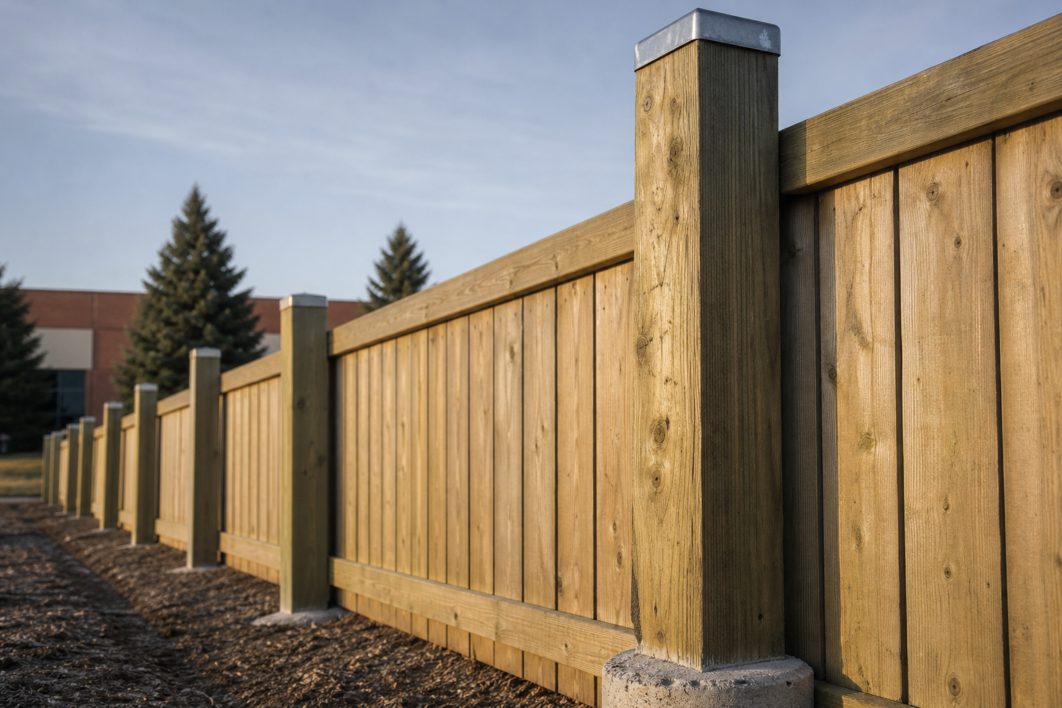 Wood Fence in Palatine, IL