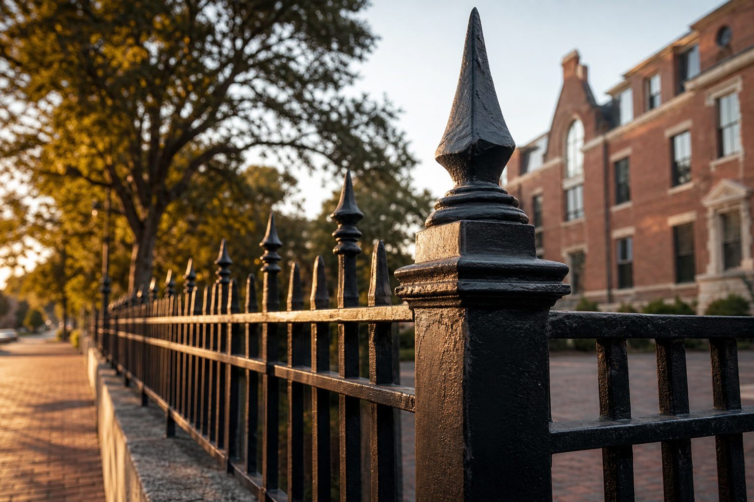 Wrought Iron Fence