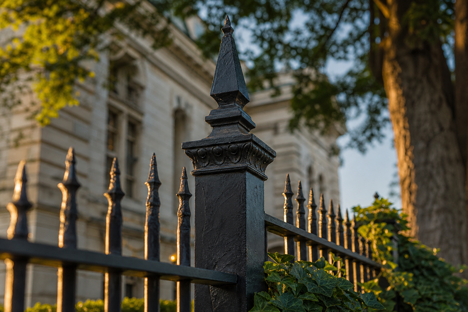 Wrought Iron Fence
