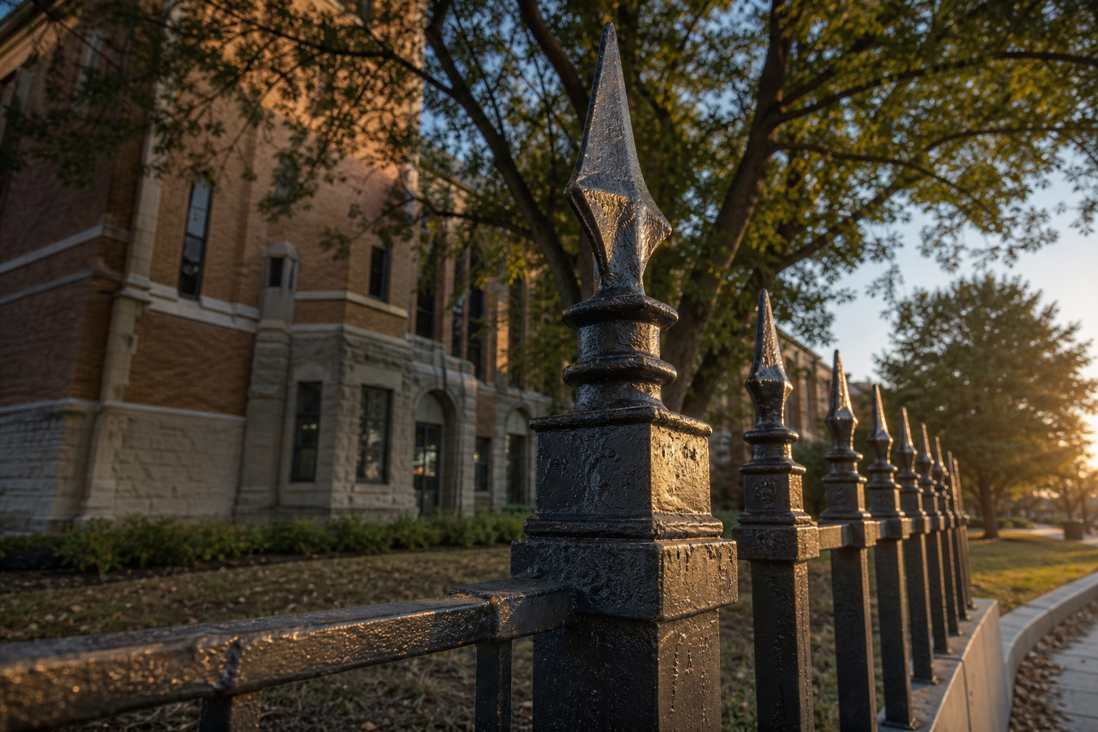 Wrought Iron Fence