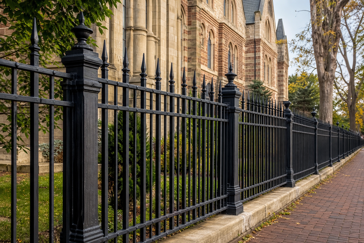 Wrought Iron Fence