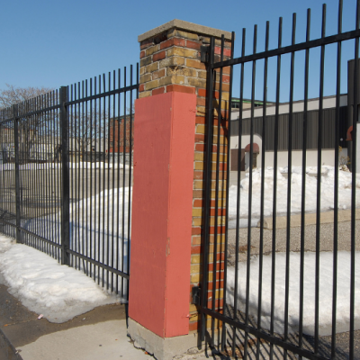 Chain Link Fence north edgebrook il chicago commercial fencing